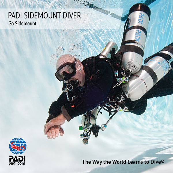 PADI Sidemount Diver