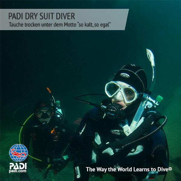 PADI Dry Suit Diver